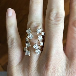 Constellation Rhinestone Statement Ring